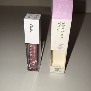Ofra lip gloss in golden rose NEW